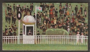 WILLS SCISSORS-DERBY DAY SERIES 1914 (WITH TITLE)-#14- QUALITY CARD!! - Picture 1 of 2