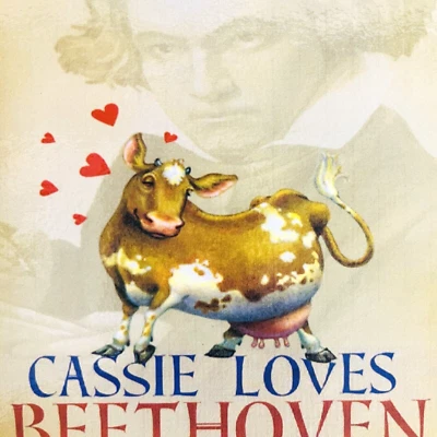 Cassie Love Beethoven Large Print Book Children Hardcover by Alan Arkin - Image 1 of 4