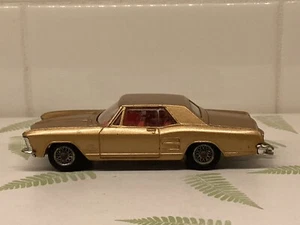 Original Vintage Corgi #245 Buick Riviera gold. Trans o lite. 1964 -1968 Ex. - Picture 1 of 10