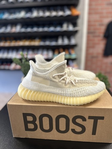 Taglia 9 Yeezy Boost 350 V2 naturale FZ5246 100% autentica spedizione rapida