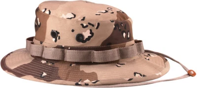 Sombrero táctico Boonie gorra cubo militar camuflaje ala ancha sol arbusto booney pesca Foto 1 de 3