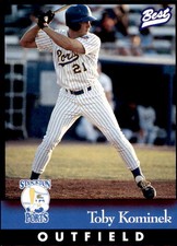 1997 Stockton Ports Best #3 Toby Kominek Toledo Ohio OH - NM Baseball Card
