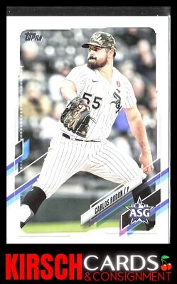 Carlos Rodon 2021 Topps Update #ASG-42 2021 MLB All-Stars Chicago White Sox - Image 1 of 2