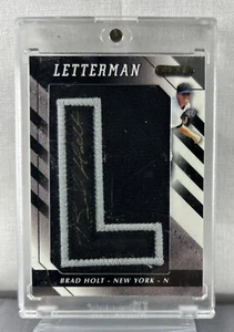 2008 Razor Letterman Autograph "L" Brad Holt - New York BAH-L 4/5 - Picture 1 of 7