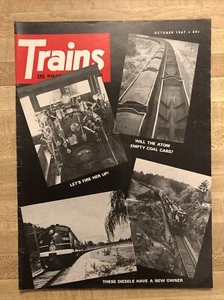 VTG Trains Magazine October 1967 ACL SAL Hoppers Railroads Locomotive - Picture 1 of 8