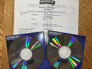 PINK FLOYD Superstar Concert Series Radio Show 2-CD con señales Show 01-17 - Imagen 1 de 2