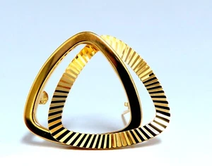 Double Triangle Pin 14kt - Picture 1 of 4