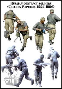 Evolution Miniature 1:35 Russian Contract Soldiers Chechen Republic 95-96 35060* - Picture 1 of 1