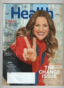 Health Mag Drew Barrymore Love Working Out January/February 2021 062821nonr - Imagen 1 de 1