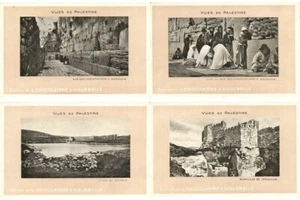 PALESTINE ISRAEL JUDAICA CHOCOLATE ADVERTISING, 30 Vintage Postcards (L7257) - Picture 1 of 8