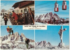 CORTINA D'AMPEZZO - BELLUNO - SALUTI DAI TONDI DI FALORIA - SEGGIOVIA -46616- - Picture 1 of 1