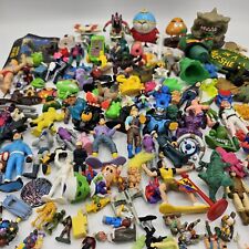 Lot de 150+ pièces figurines miniatures vintage tiroirs à ordures TMNT MOTU Star Wars MIMP
