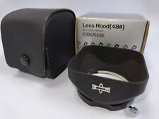 Mamiya Lens Hood 48mm for C330 C220 80mm/105mm/135mm Free Ship JAPAN【MINT】