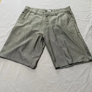 Ripcurl Mens The Search Straight Stripes No Stretch shorts Size 34 - Picture 1 of 3