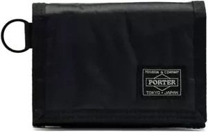 Bolso Porter Yoshida Tríptico Cartera Cápsula Negro 555-06439 N306 Envío Libre Nuevo FS JAPÓN - Imagen 1 de 3