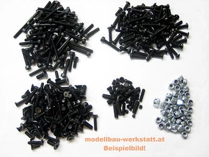 XXL Schrauben Set Stahl hochfest Yokomo BD7 high tensile screw kit - Foto 1 di 1