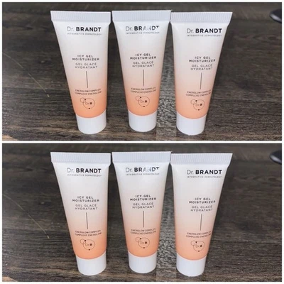 Crema hidratante en gel helado Dr Brandt 6 - Complejo Energlow - 0,35 OZ cada uno = 2,1 OZ en total Foto 1 de 3
