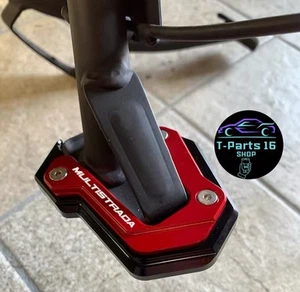 ✅ PIASTRA DI ESTENSIONE CAVALLETTO IN METALLO MULTISTRADA V2 V4 950 1100 1200 - Foto 1 di 3