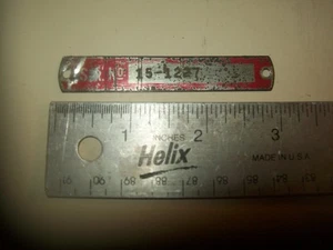 Serie # 15-1227 Placa del antiguo Delta Milwaukee 10" torno de madera usado - Imagen 1 de 2