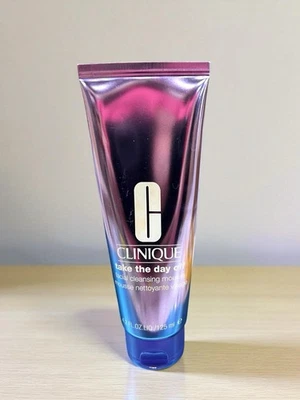 Mousse de limpeza facial Clinique Take the Day Off 4,2 oz/125 ml tamanho completo NOVO - Imagem 1 de 2