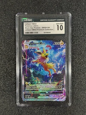 Jolteon VMAX SWSH184 SWSH: Sword & Shield Promo Cards Holo - Image 1 of 2