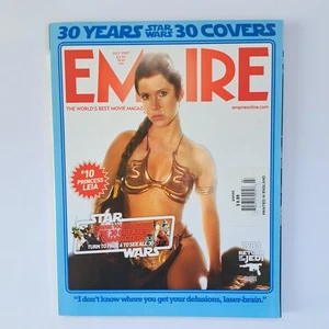 Empire Magazine #217 July 2007 Star Wars 30 Years Cover #10 Princess Leia Slave - Picture 1 of 12