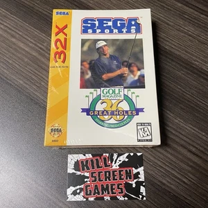 36 Great Holes Starring Fred Couples Sega 32X Brand New + Sealed + Case Fresh - Picture 1 of 7