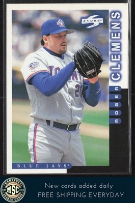 Roger Clemens 1998 Score #49 Toronto Blue Jays - Image 1 of 2