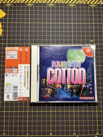 Dreamcast RAINBOW COTTON Japan Import NTSC-J W/Spine Tested Working RARE