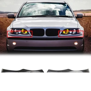 Enhanced Exterior Headlamp Eyebrow Lower Trim for E46 325 330 Sedan - Picture 1 of 12