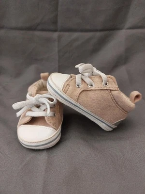 Carter's Child of Mine Bebé Recién Nacido Bebé Niño Tostado Zapatos Talla Recién Nacido Foto 1 de 4