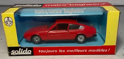 Solido France Matra / Simca Bagheera No21 Red Diecast Model In Original Box - Image 1 of 4