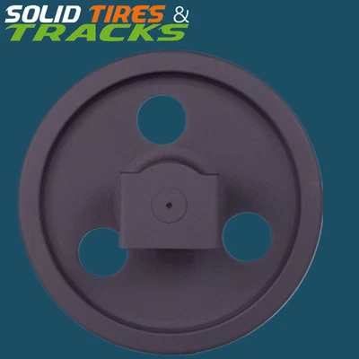 08801-40000 Skid Steer Front Idler fits Takeuchi  TL8, TL26, Gehl CTL65, Mustang - Image 1 of 3