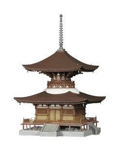 1/100 Scale Tahoto Pagoda Model Kit New Japan - Picture 1 of 1