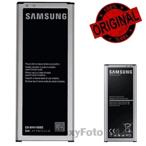 SAMSUNG NEW BATTERIA ORIGINALE LITIO EB-BN910BBEGWW 3220 MAH GALAXY NOTE 4 N910 - Foto 1 di 3