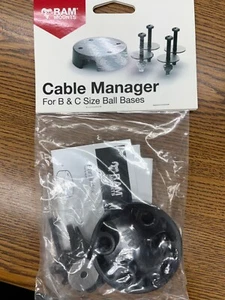 RAM CABLE MANAGER B&C SIZE BALL BASE - Picture 1 of 2