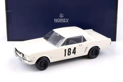 1:18 Norev Ford Mustang Hardtop Coupe 1965 Rally Monte Carlo #184 - Limitato 500 - Immagine 1 di 4
