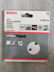 Bosch 125 mm Schleifplatten K100 - Bild 1 von 1