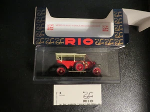 1/43 Rio #6 Fiat Model "Zero" 1912 torpedo NEW COMPLETE! - Picture 1 of 1