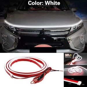 86" Dynamic LED Running Light Hood Strip Ambient Lamp For Mitsubishi Eclipse - Picture 1 of 9