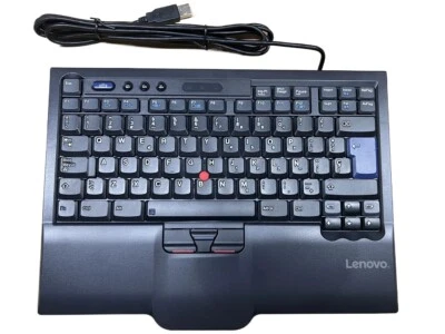 Original Lenovo SK-8845 SK-8845CR USB Wired Keyboard - Spain Layout - Image 1 of 4