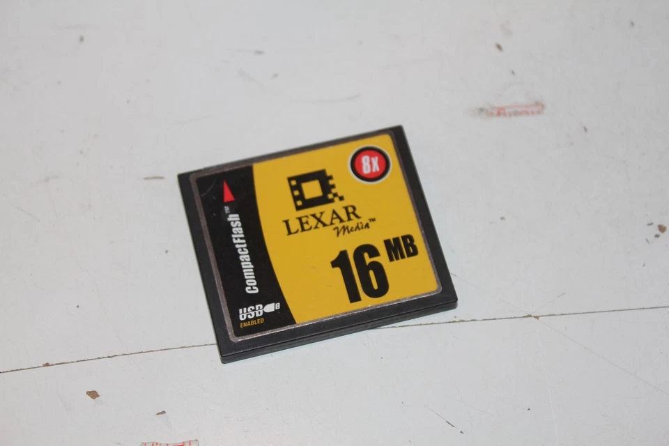 Lexar 16MB CompactFlash Camera Card Original FREE SHIPPING - Image 1 of 1