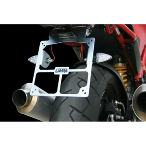 PORTATARGA MOTO HORNER MONSTER REGOLABILE TARGA R1 R6 - Foto 1 di 4