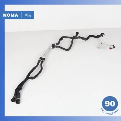 12-16 BMW F10 ActiveHybrid 5 Front Engine Coolant Water Hose Set 17127623257 OEM - Image 1 of 4