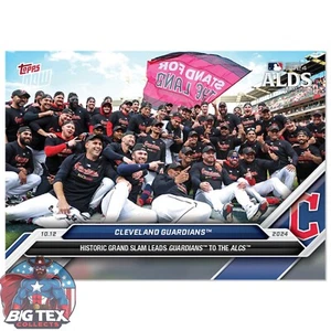 2024 Topps Now #830 Cleveland Guardians On Their Way To The ALCS! - Picture 1 of 1