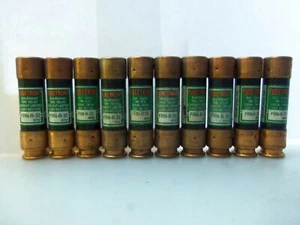 Nice Lot Bussmann Fusetron FRN-R-35 Amp Fuses 250V Class RK5 - Picture 1 of 1