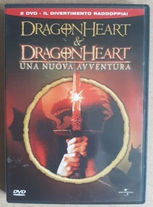 Dragonheart 1996 Dragonheart 2 una nuova avventura 1999 DVD Due Dischi D. Quaid - Foto 1 di 3
