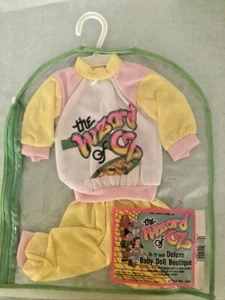 Traje boutique de muñeca bebé de lujo del Mago de Oz, se adapta a muñecas de 15 a 17" - Imagen 1 de 1