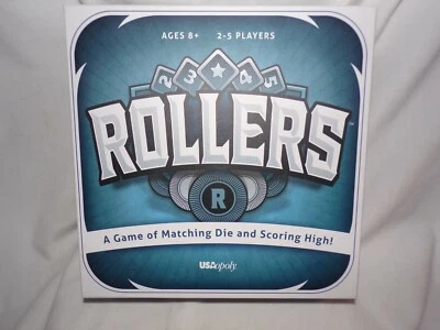 Rollers A Game of Matching Die and Scoring High USAopoly Strategy 2-5 Players  - Image 1 of 4