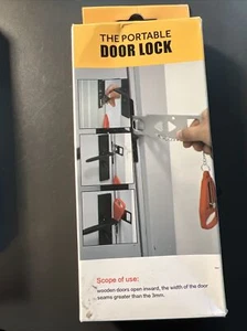 The portable door lock, for wooden doors that open inward seems greater than 3MM - Picture 1 of 3